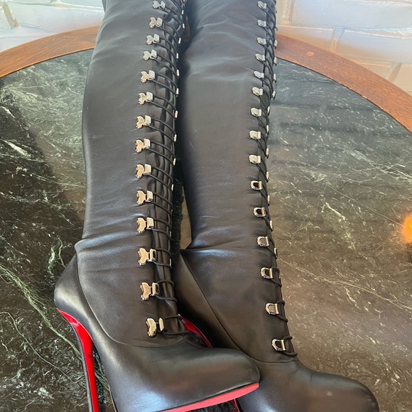 Christian Louboutin Shoes - Christian Louboutin over the knee boots